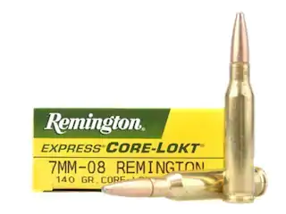 7mm-08 Remington ammo