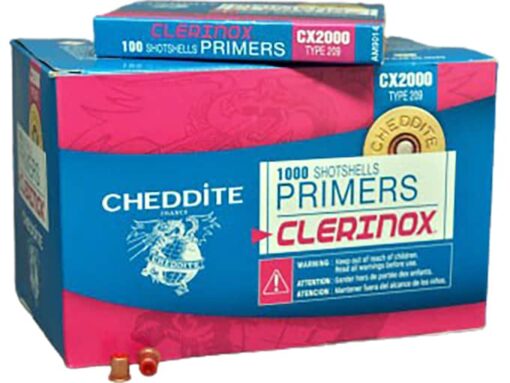 Cheddite Clerinox CX2000 Primers #209 Shotshell